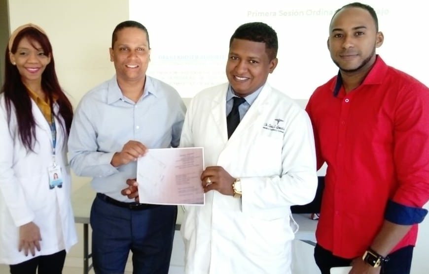 Servicio Regional de Salud Norcentral agradece ayuntamiento Hato del Yaque por la entrega de terrenos para realización de Centro de Atención Primaria