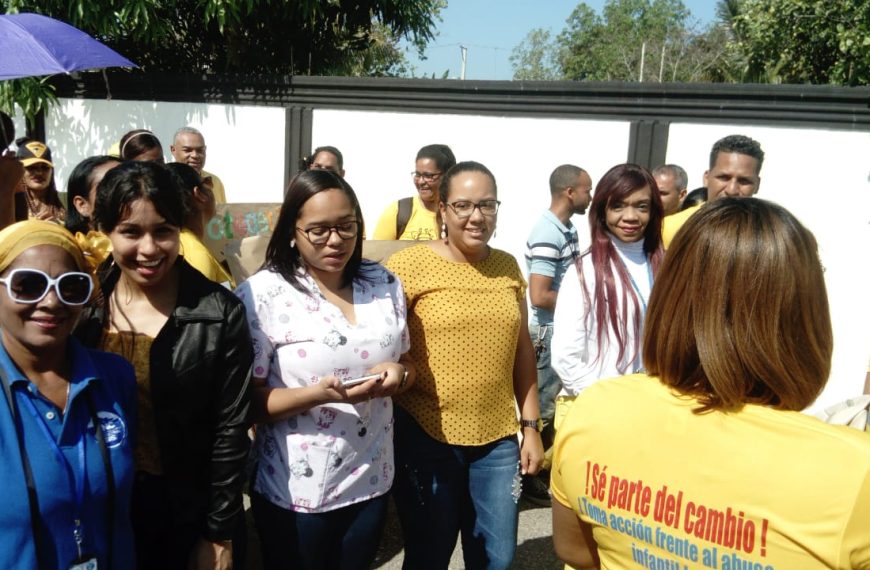 PERSONAL DEL SRS NORCENTRAL SE SUMARON A MARCHA PREVENCIÓN DEL MALTRATO INFANTIL