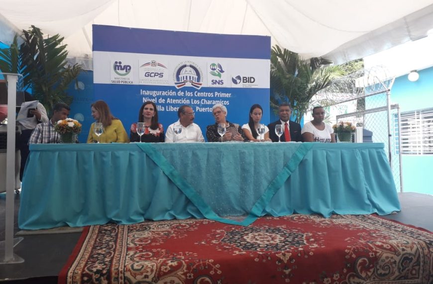 INAUGURAN DOS CENTROS DE PRIMER NIVEL DE ATENCIÓN EN SOSÚA PUERTO PLATA