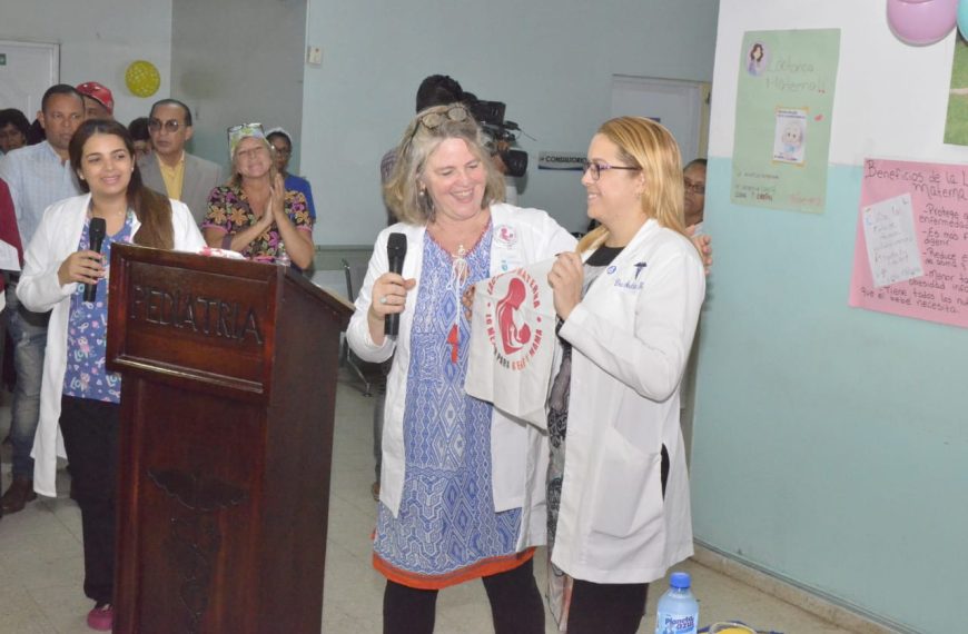 Hospital Estrella Ureña Inicia Semana Mundial de Lactancia Materna‬