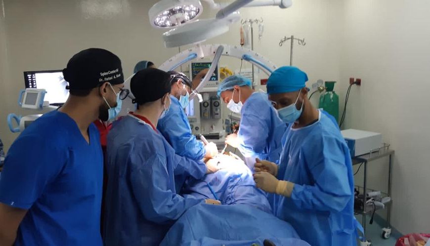 Hospital Ricardo Limardo realiza por primera vez cirugía de columna vertebral